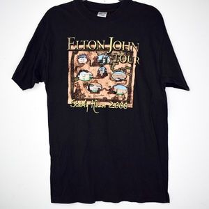 Elton John Stately Homes 2000 T Shirt